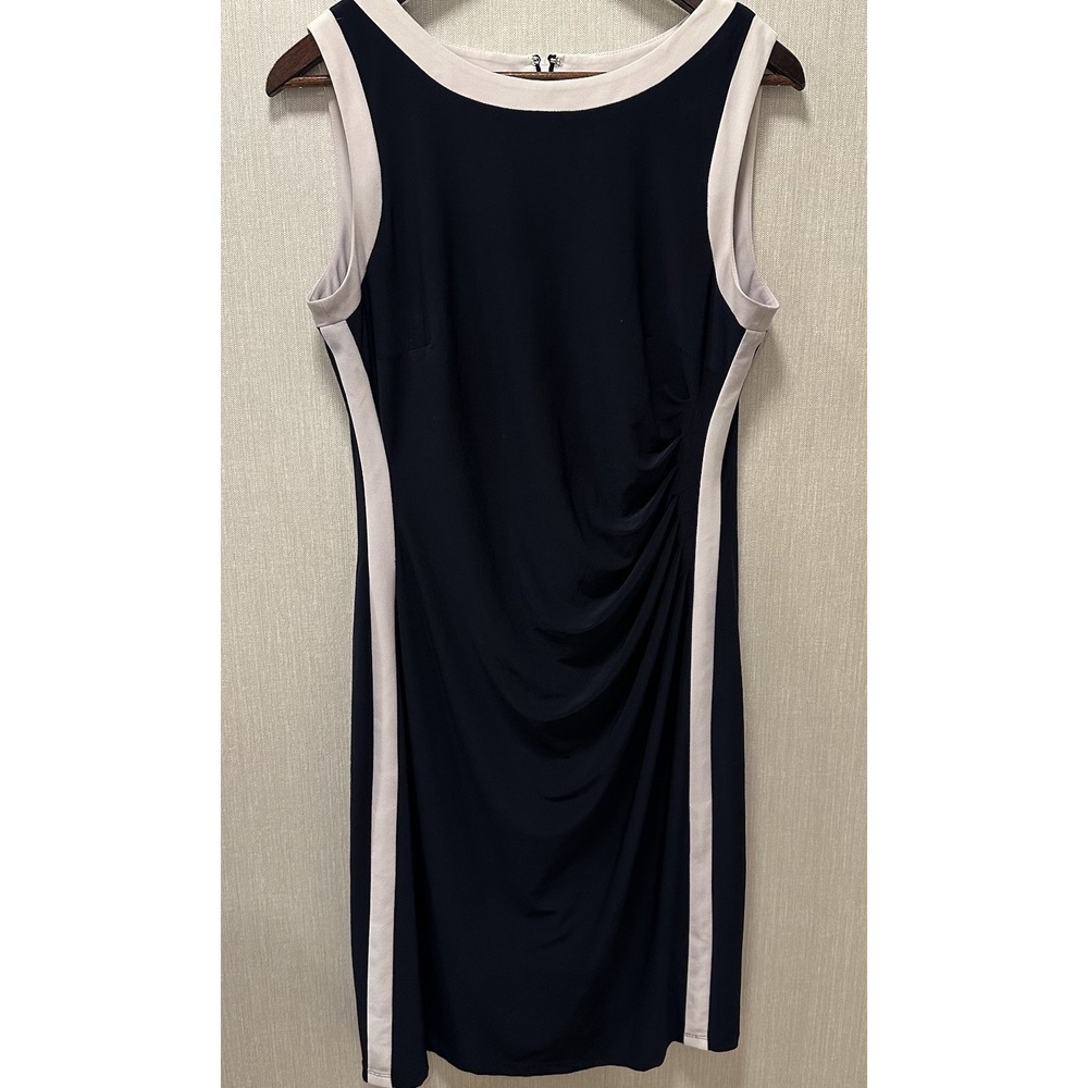 Lauren Ralph Lauren Dress - Black & White - Size 14- Green Label -Color Block